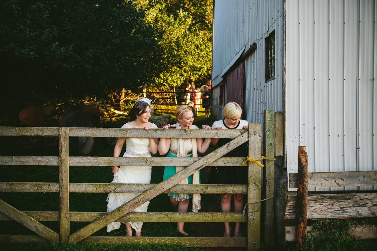 Nova Scotia Family Farm Outdoor Wedding