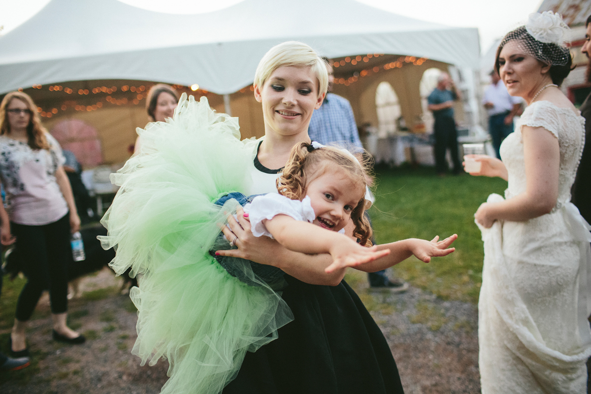 Nova Scotia Family Farm Outdoor Wedding