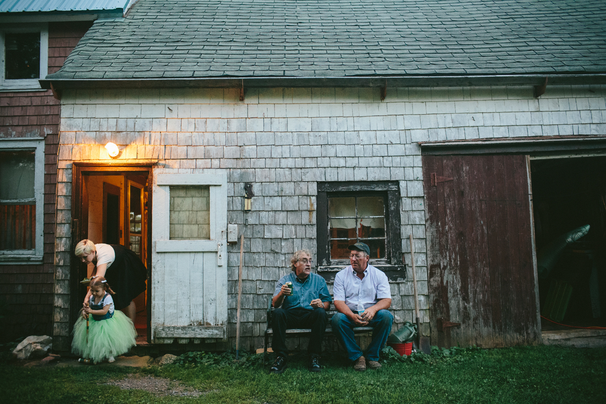 Nova Scotia Family Farm Outdoor Wedding