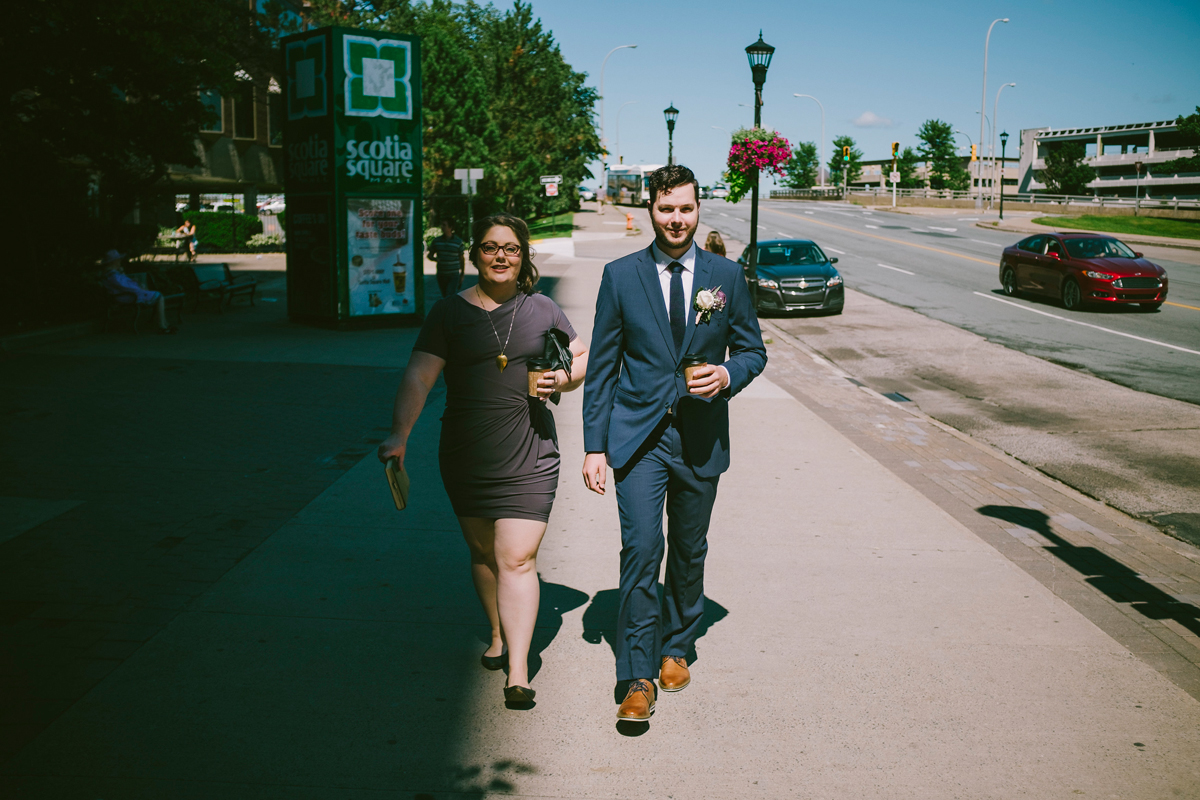 halifax nova scotia tall ship wedding backyard reception