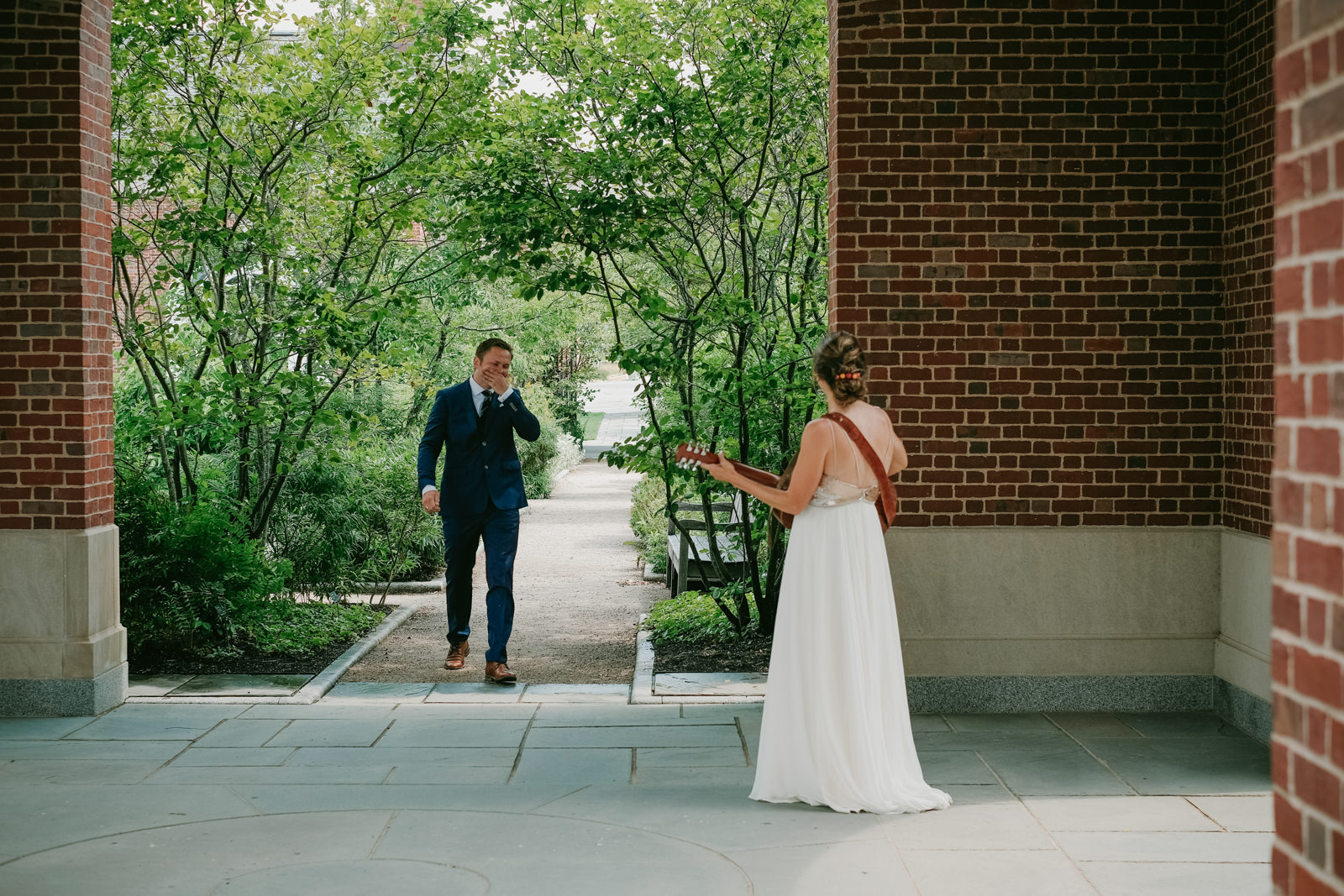 Wolfville gaspereau valley nova scotia Backyard Yurt Wedding