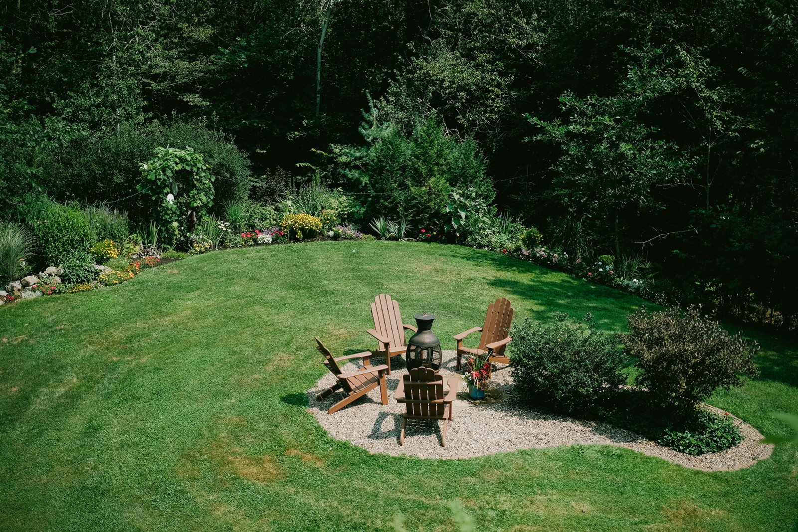 Wolfville gaspereau valley nova scotia Backyard Yurt Wedding