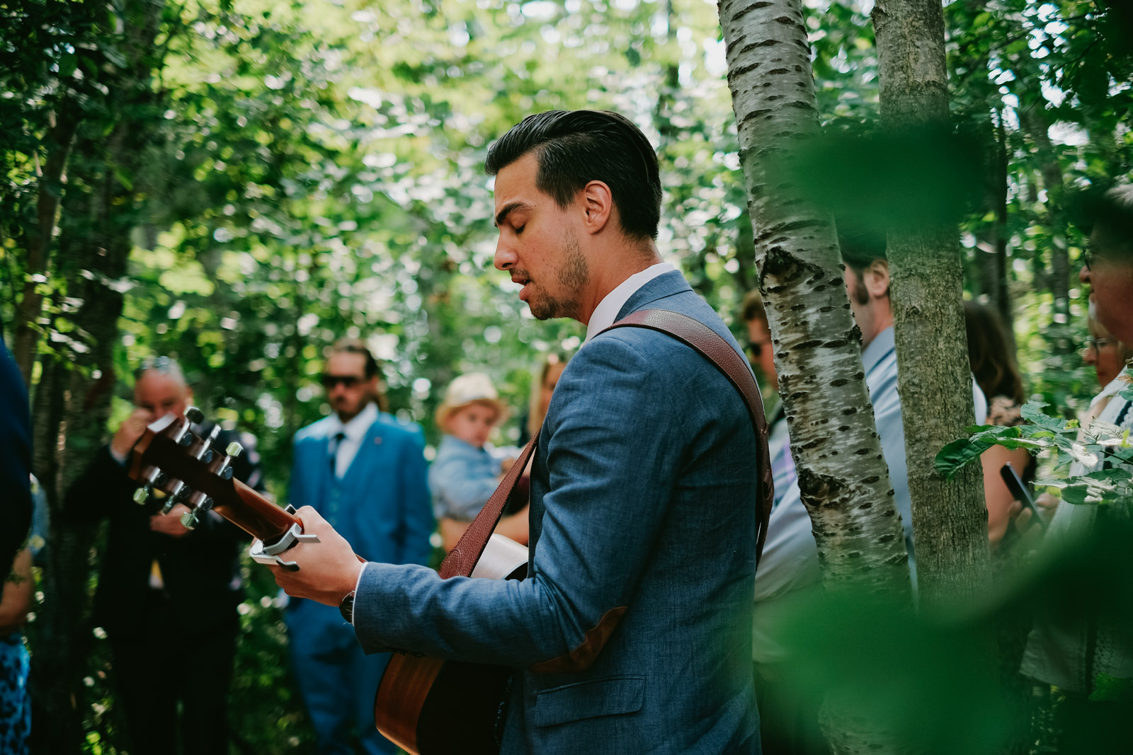 Wolfville gaspereau valley nova scotia Backyard Yurt Wedding