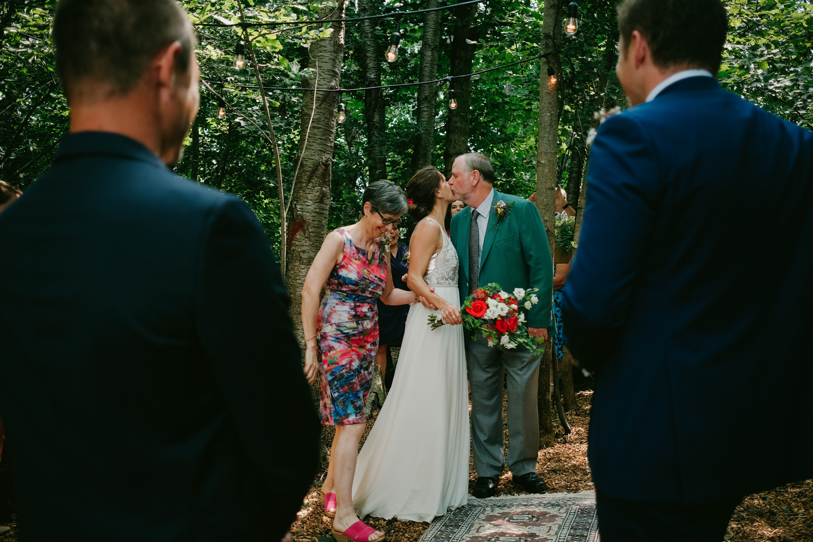 Wolfville gaspereau valley nova scotia Backyard Yurt Wedding