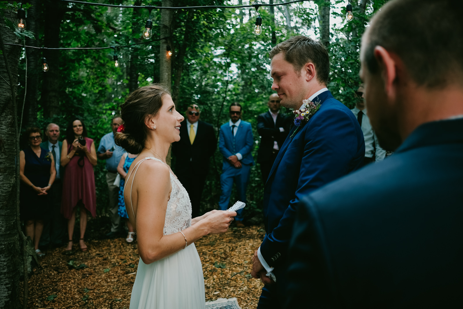 Wolfville gaspereau valley nova scotia Backyard Yurt Wedding