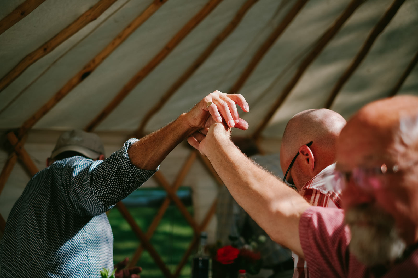 Wolfville gaspereau valley nova scotia Backyard Yurt Wedding