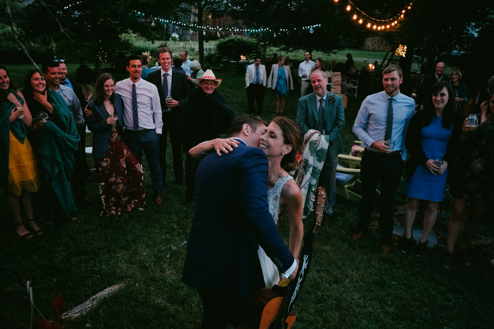 Wolfville gaspereau valley nova scotia Backyard Yurt Wedding