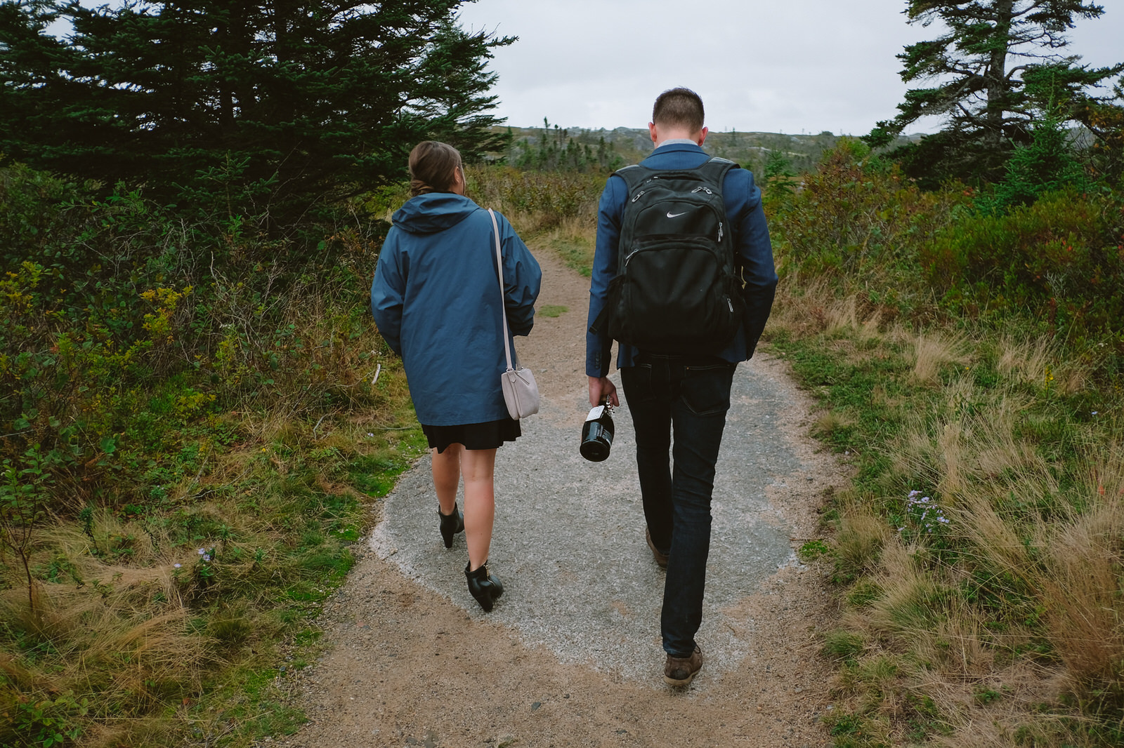 a fall elopement at polly cove nova scotia