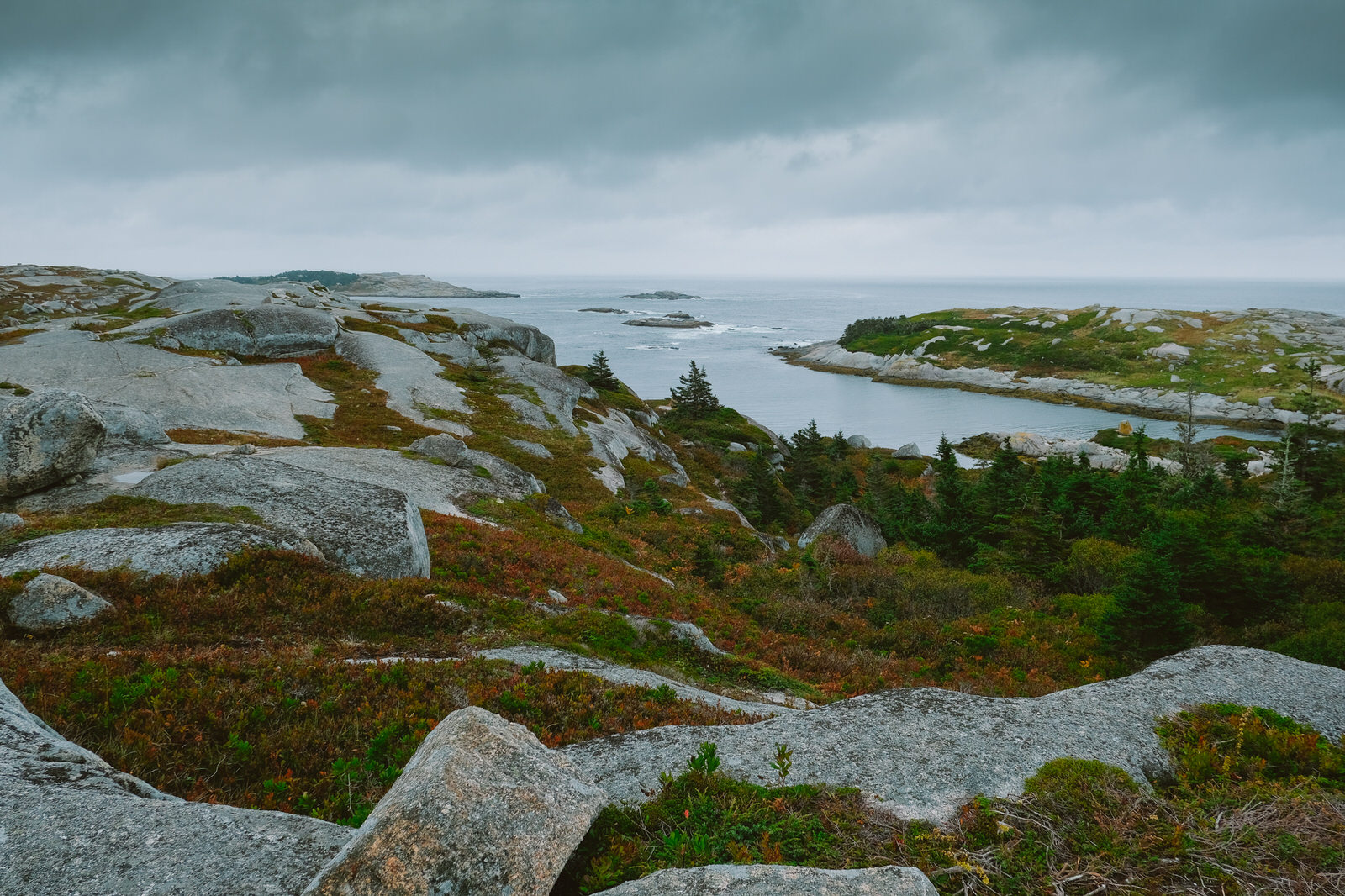 a fall elopement at polly cove nova scotia