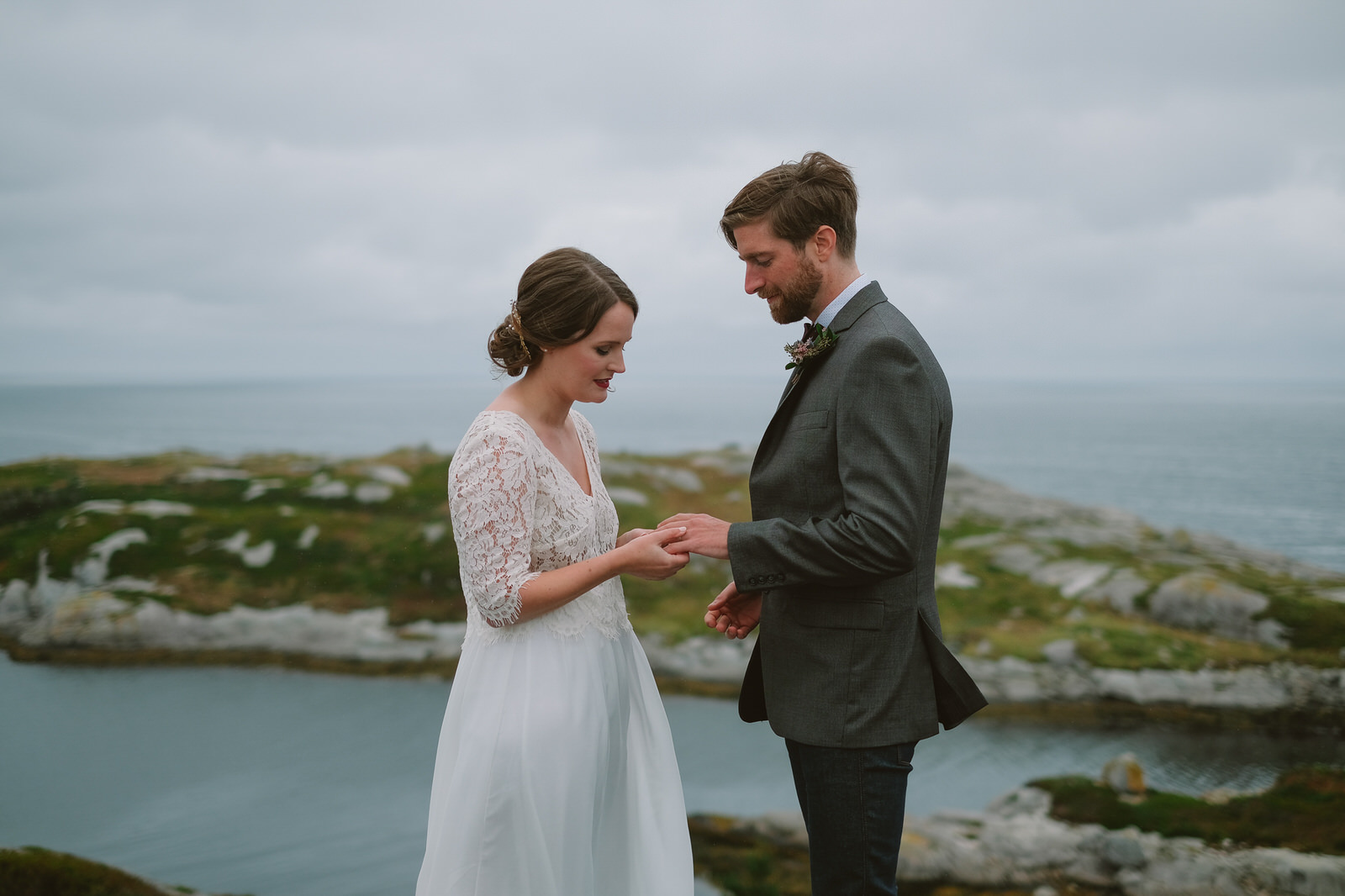 a fall elopement at polly cove nova scotia