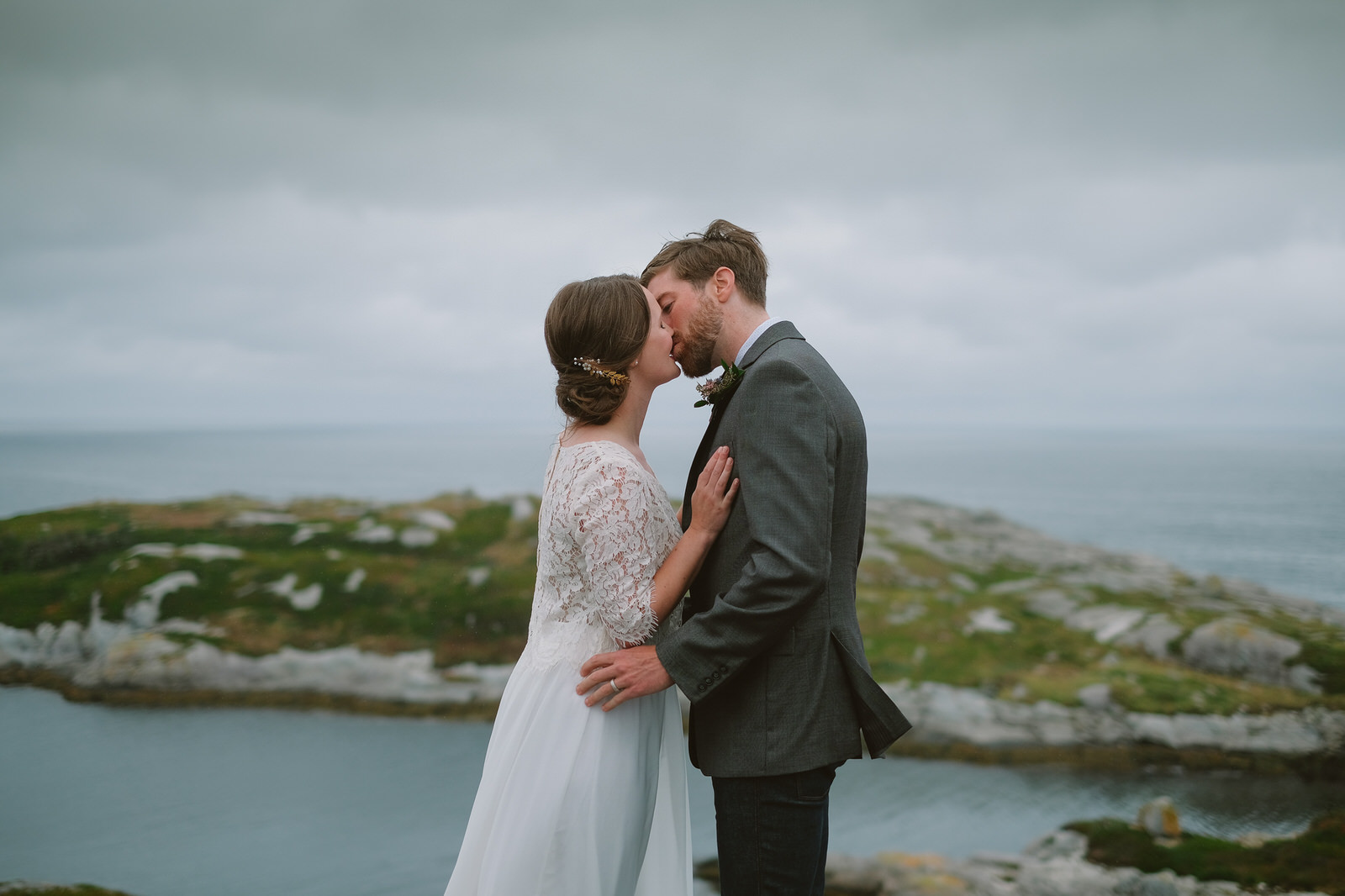 a fall elopement at polly cove nova scotia