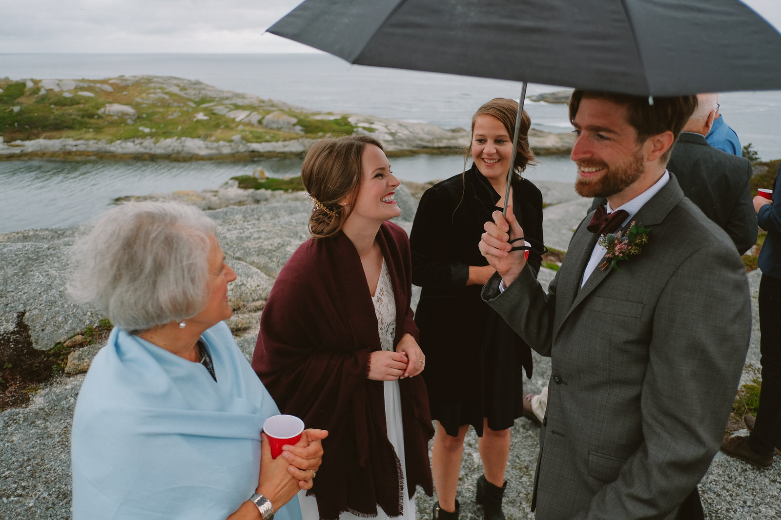 a fall elopement at polly cove nova scotia