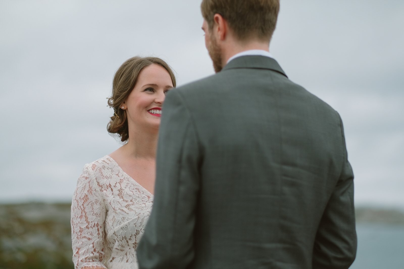 a fall elopement at polly cove nova scotia