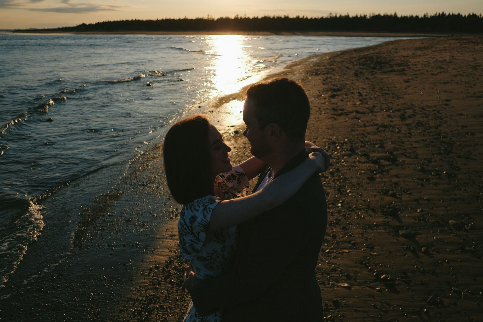 A Lawrencetown Beach Nova Scotia Engagement Session