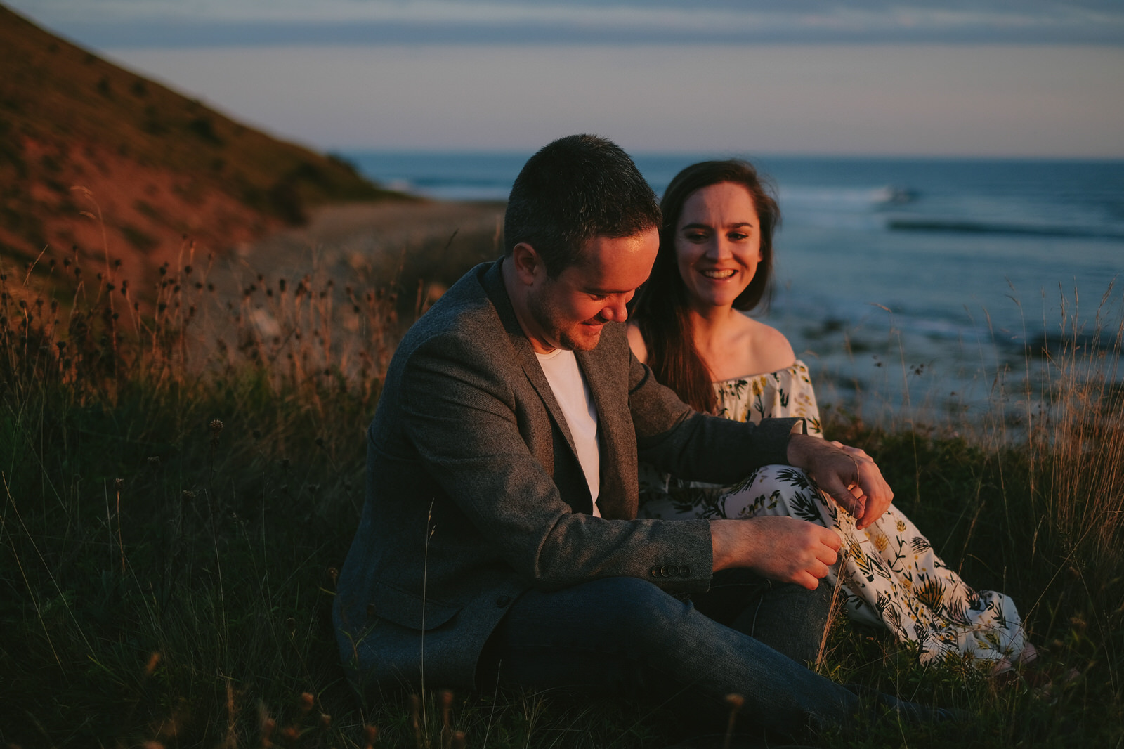 A Lawrencetown Beach Nova Scotia Engagement Session