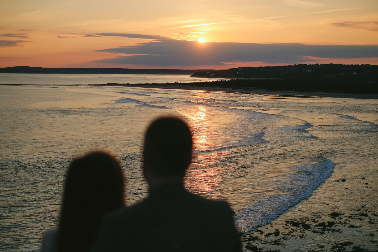 A Lawrencetown Beach Nova Scotia Engagement Session