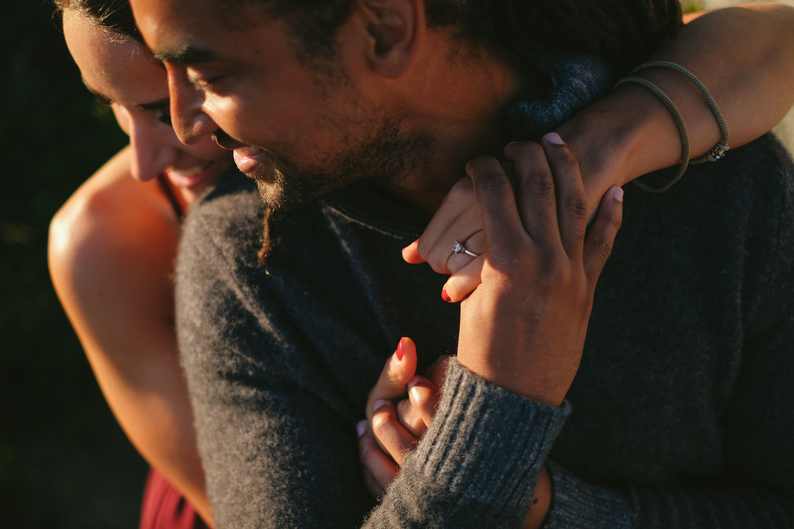 polly cove nova scotia engagement photo session