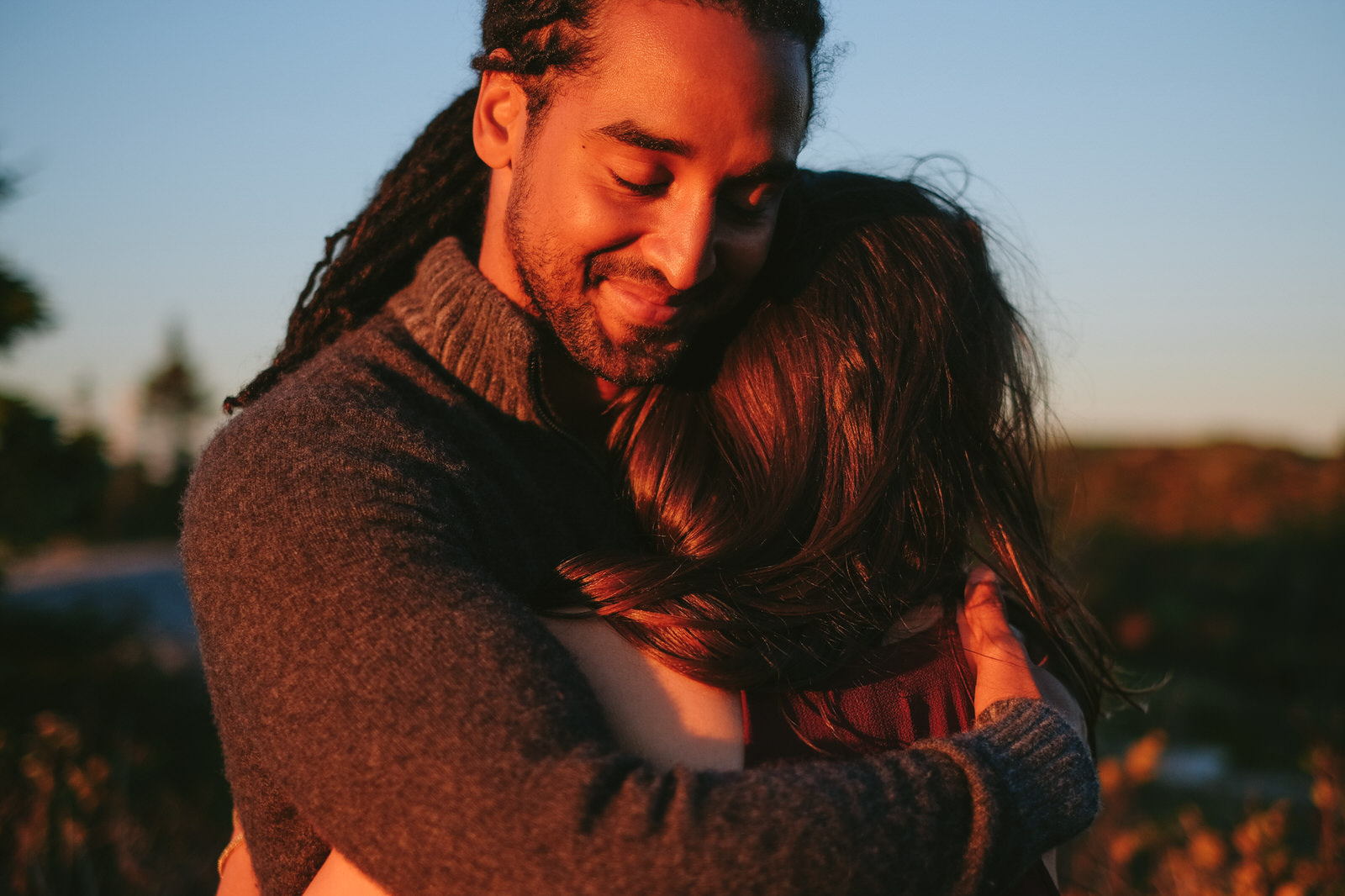 polly cove nova scotia engagement photo session