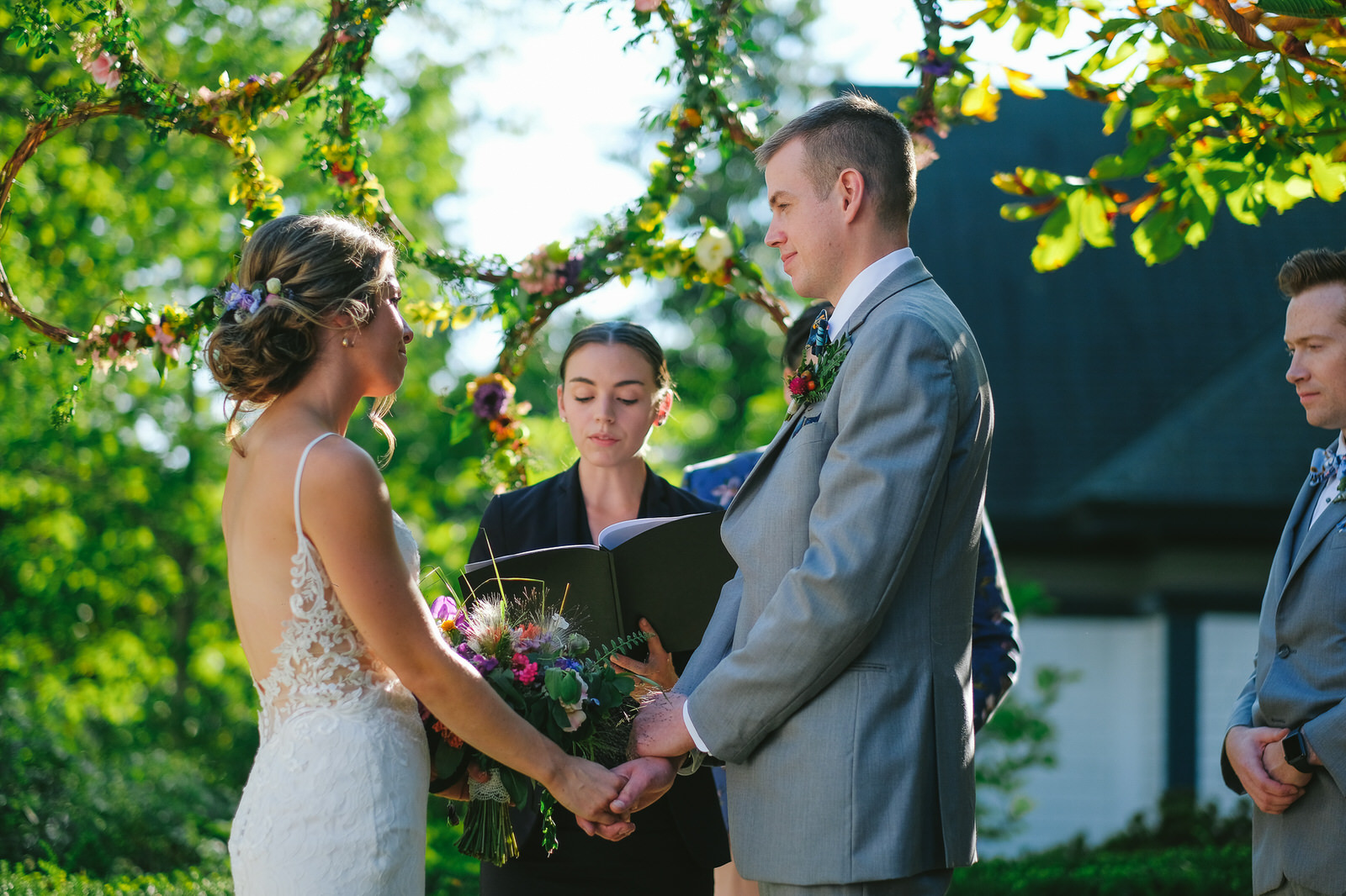 downtown dartmouth nova scotia christ church outdoor wedding