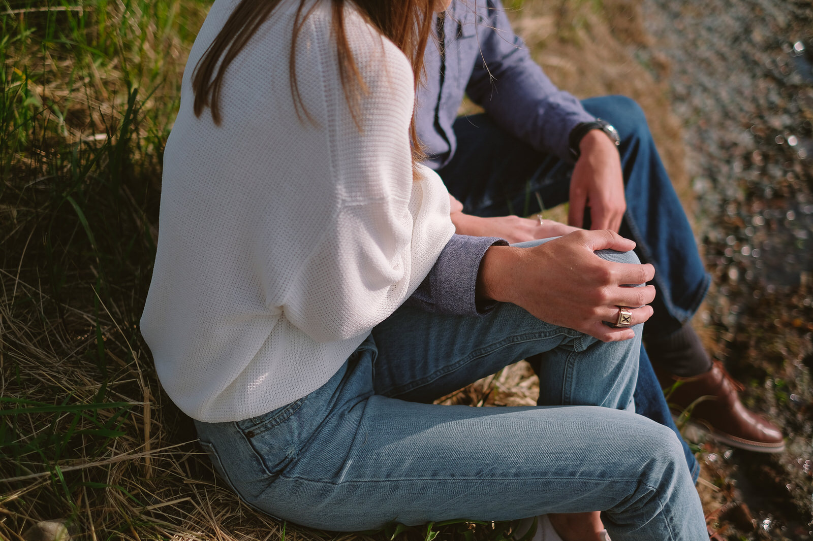 MacCormacks Beach Park eastern passage nova scotia engagement photos