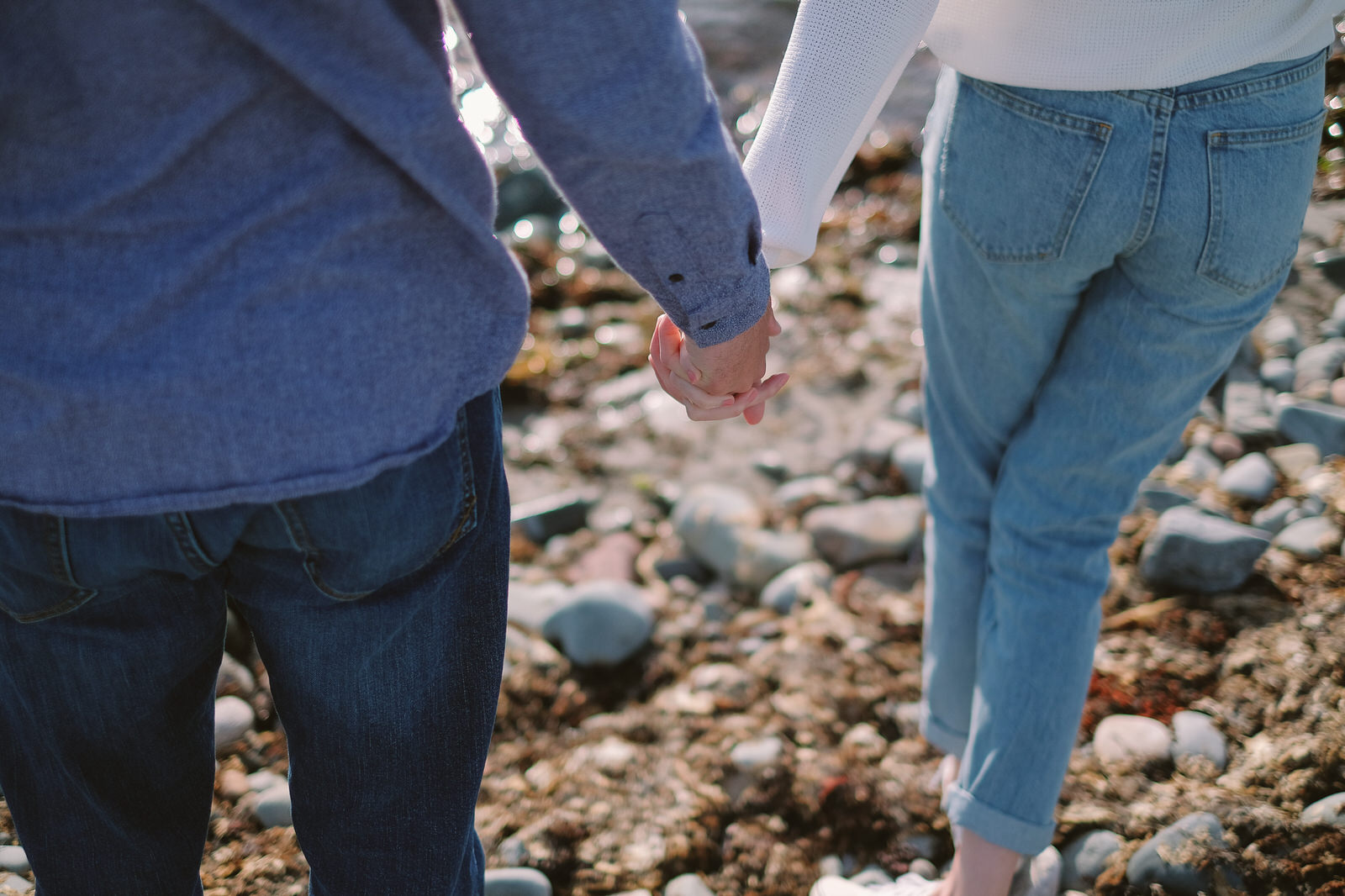 MacCormacks Beach Park eastern passage nova scotia engagement photos