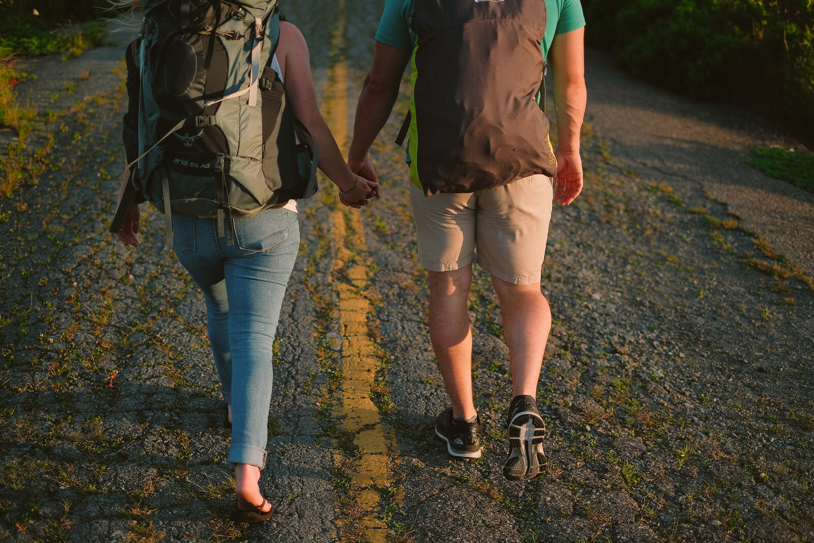 Rock Climbing Engagement Session at Chebucto Head