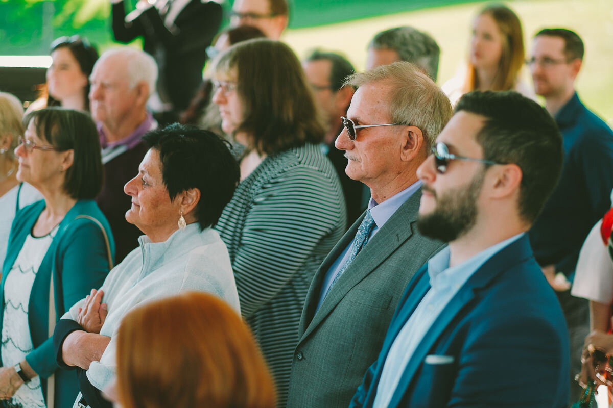  A fall wedding at Sullivan's Pond in Dartmouth, Nova Scotia, followed by a backyard reception. Formal photographs along the Dartmouth Waterfront by Evan McMaster, a Halifax based Wedding Photographer. 