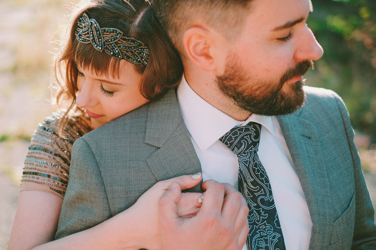  A fall wedding at Sullivan's Pond in Dartmouth, Nova Scotia, followed by a backyard reception. Formal photographs along the Dartmouth Waterfront by Evan McMaster, a Halifax based Wedding Photographer. 