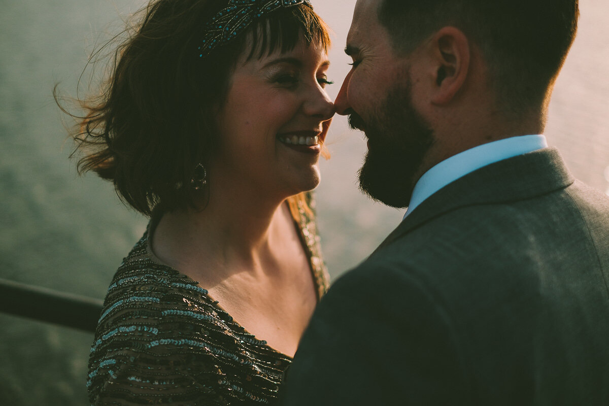  A fall wedding at Sullivan's Pond in Dartmouth, Nova Scotia, followed by a backyard reception. Formal photographs along the Dartmouth Waterfront by Evan McMaster, a Halifax based Wedding Photographer. 