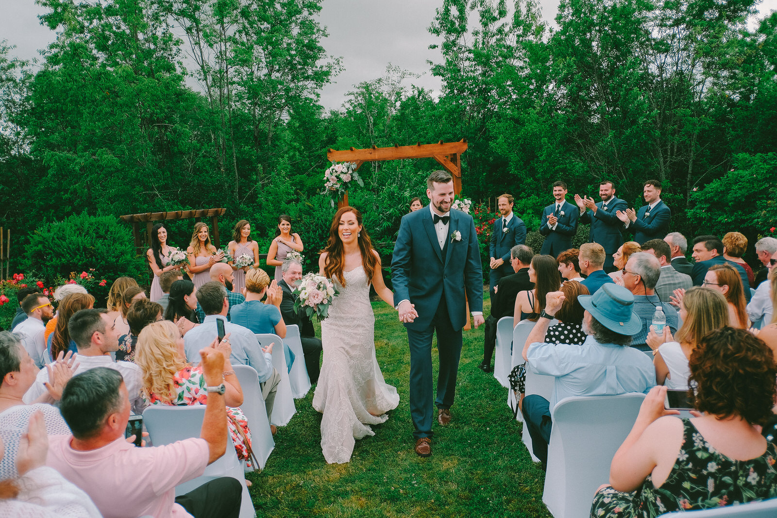  A lovely mid-summer wedding at Sainte-Famille Wines Ltd, located just outside of Windsor Nova Scoita. Candid wedding photographs captured by Halifax based photographer Evan McMaster. 