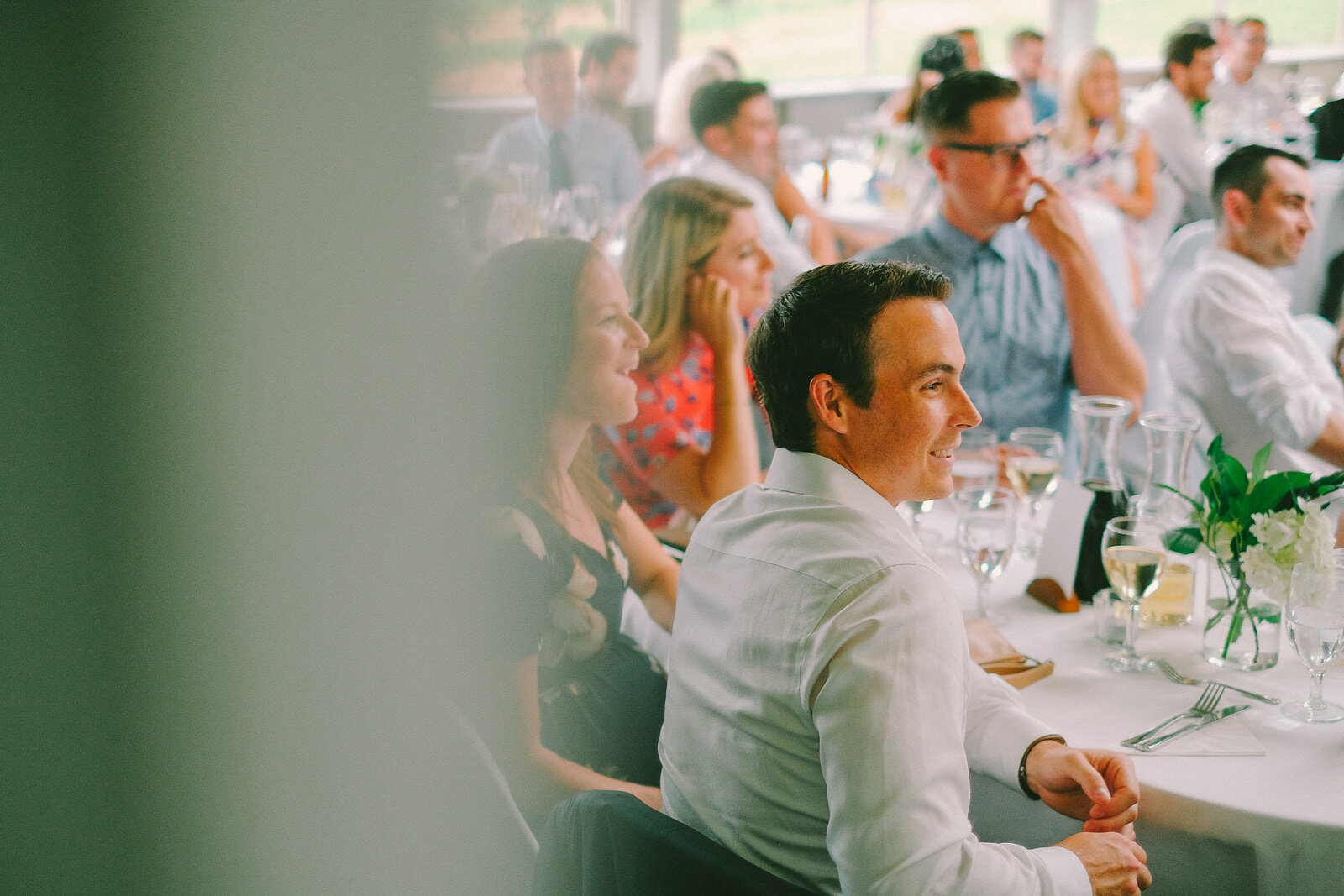  A lovely mid-summer wedding at Sainte-Famille Wines Ltd, located just outside of Windsor Nova Scoita. Candid wedding photographs captured by Halifax based photographer Evan McMaster. 