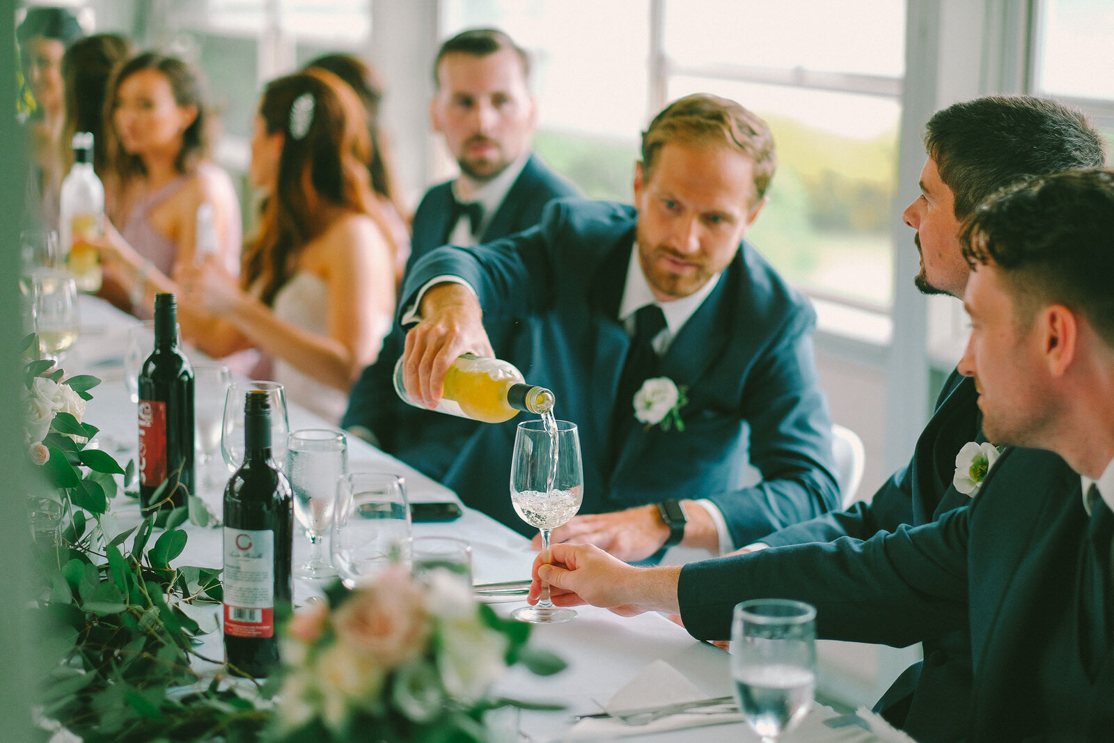  A lovely mid-summer wedding at Sainte-Famille Wines Ltd, located just outside of Windsor Nova Scoita. Candid wedding photographs captured by Halifax based photographer Evan McMaster. 