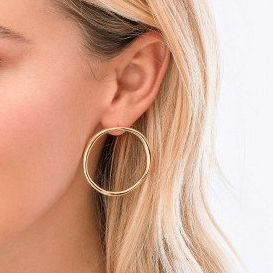 Quinn Hoop Earrings by Gorjana