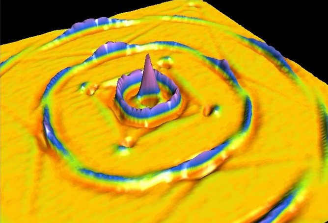 Tiny surface acoustic waves are enough to carry data quickly - Image credit: Femtoquake