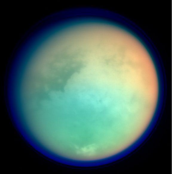 Could Titan’s methane lakes host life? – Image Credit Alfred McEwen/NASA