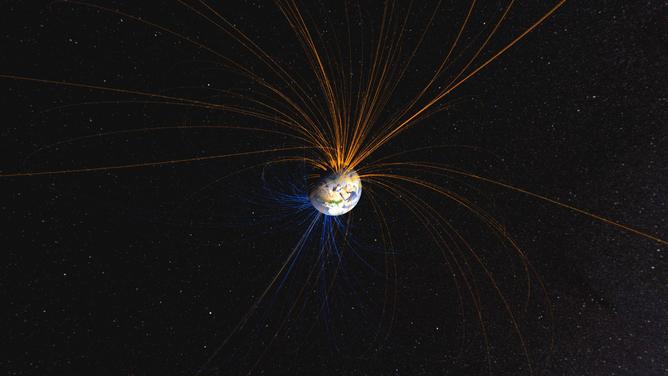 The Earth’s magnetic field. - Image Credit: NASA/Flicr