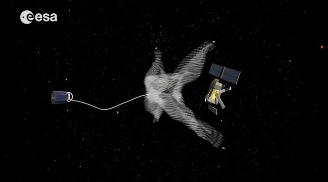 Catch the satellite - Image Credit: ESA