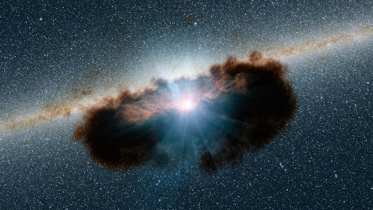 Galaxy 1068 in close-up from NASA’s Hubble Space Telescope. - Image Credit: NASA/JPL-Caltech