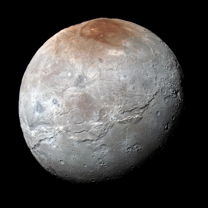 Charon. – Image Credit: NASA/JHUAPL/SwRI ,