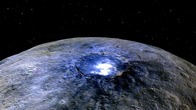 Ceres from Dawn. – Image Credit: NASA/JPL-Caltech/UCLA/MPS/DLR/IDA ,