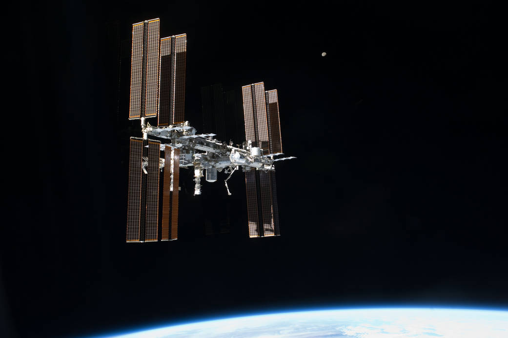ISS: a healthy home? - Image Credit: NASA