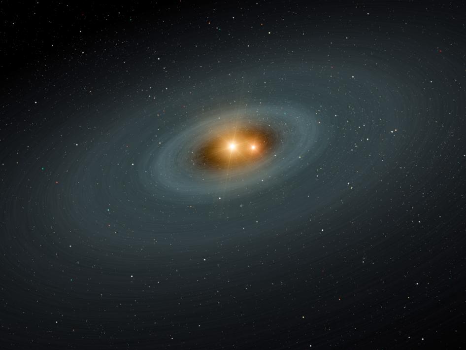 If the stars are massive enough, they could collapse into black holes. - Image Credit: NASA/JPL-Caltech