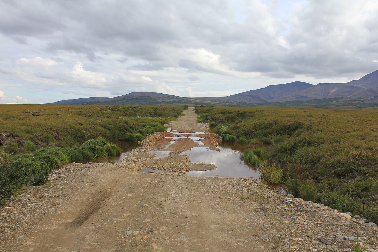 Permafrost may contain a huge global warming time bomb. - Image Credit: John Cloud/WikimediaCommons