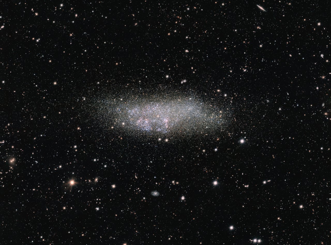 The WLM galaxy on the edge of the Local Group - Image Credit: ESO - Acknowledgement: VST/Omegacam Local Group Survey