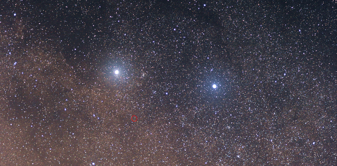 Are we soon to visit Alpha Centauri (left)? - Image Credit: Skatebiker/ Wikipedia, CC BY-SA