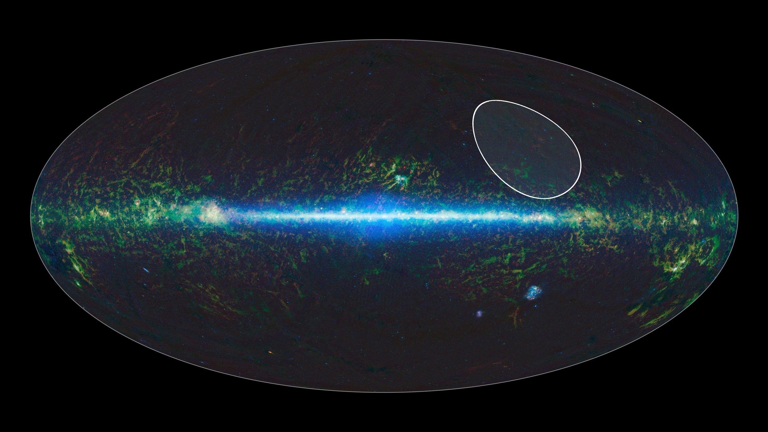 A sky map taken by NASA's Wide-field Infrared Survey Explorer, or WISE, shows the location of the TW Hydrae family, or association, of stars, which lies about 175 light-years from Earth and is centered in the Hydra constellation. The stars are thought to have formed together around 10 million years ago. Recently, data from WISE and its predecessor, the Two Micron All Sky Survey, or 2MASS, found the lowest-mass free-floating object in this family -- a likely brown dwarf called WISEA J114724.10−204021.3. - Image Credits: NASA/JPL-Caltech