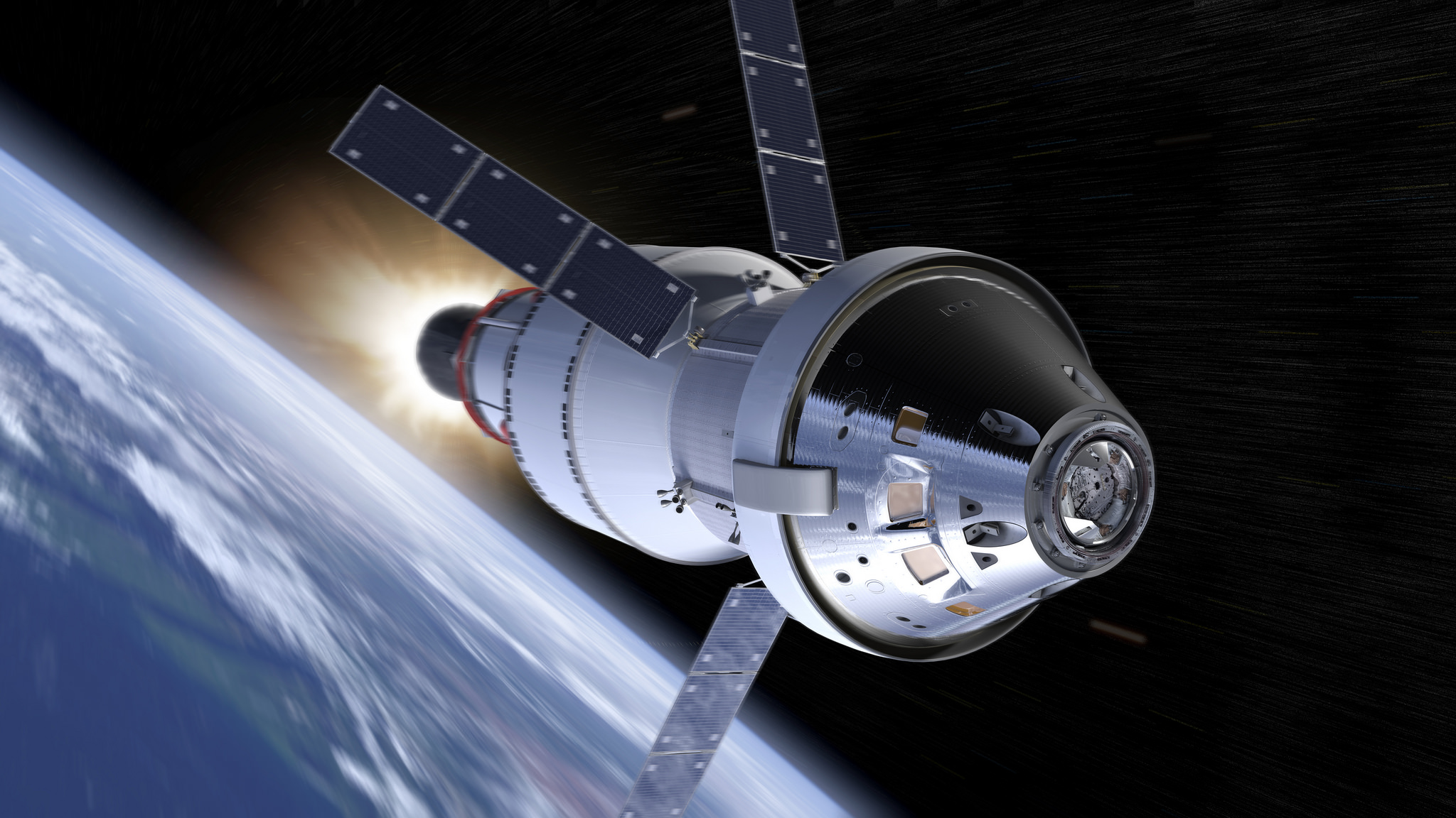 NASA’s Orion spacecraft will be able to take humans further away from Earth than ever before. - Image Credits: NASA