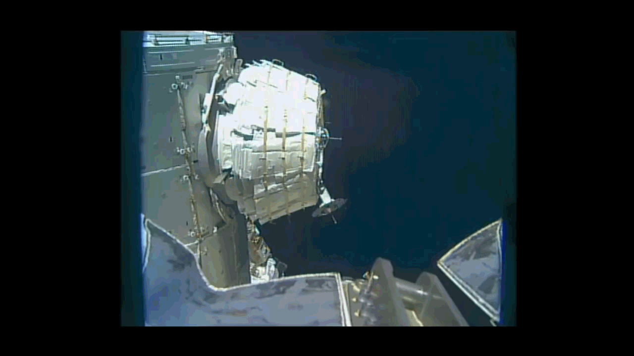 BEAM expansion sped up time lapse animated gif. – Image Credit: NASA