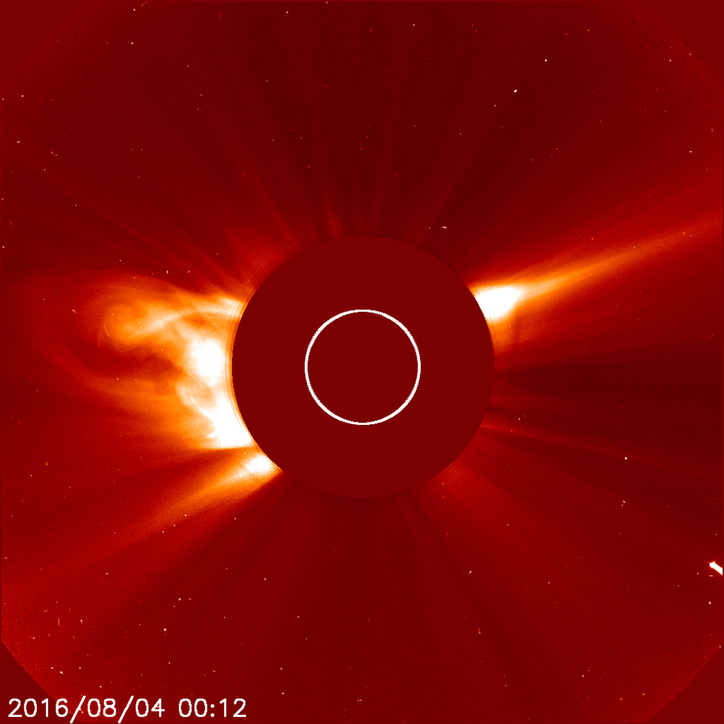Image credit: ESA/NASA/SOHO/Joy Ng