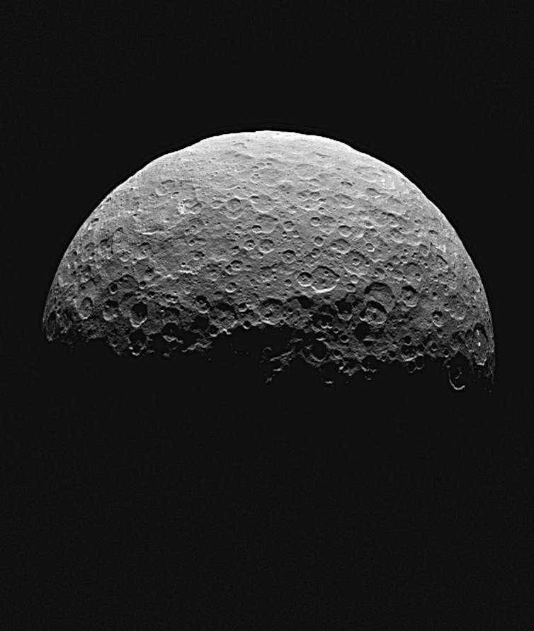 Dawn over Ceres – Image Credit: NASA/JPL-Caltech/UCLA/MPS/DLR/IDA